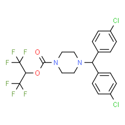 ChemSpider 2D Image | JW651 | C21H18Cl2F6N2O2