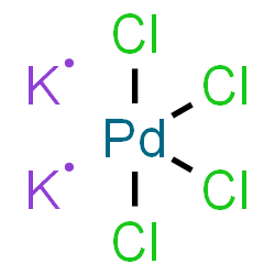 ChemSpider 2D Image | potassium; tetrachloropalladium | Cl4K2Pd