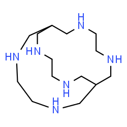 ChemSpider 2D Image | 3,6,10,13,16,19-Hexaazabicyclo[6.6.6]icosane | C14H32N6