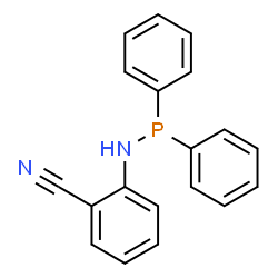ChemSpider 2D Image | N-(2-Cyanophenyl)-P,P-diphenylphosphinous amide | C19H15N2P