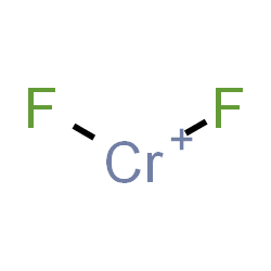 ChemSpider 2D Image | Difluorochromium(1+) | CrF2