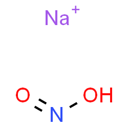 ChemSpider 2D Image | Nitrous acid, sodium salt (1:1) | HNNaO2