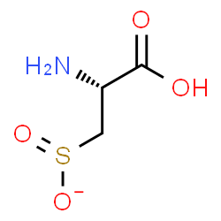 ChemSpider 2D Image | 3-Sulfinato-L-alanine | C3H6NO4S