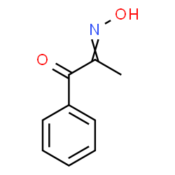 ChemSpider 2D Image | 1-Phenyl-1,2-propanedione 2-oxime | C9H9NO2