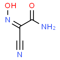 ChemSpider 2D Image | 2-Cyano-2-isonitrosoacetamide | C3H3N3O2