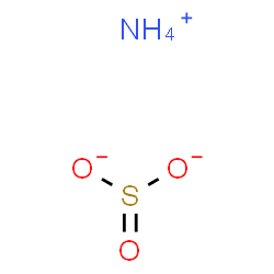 ChemSpider 2D Image | ammonium sulfite | H4NO3S