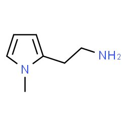 ChemSpider 2D Image | 1-Methyl-1H-pyrrole-2-ethanamine | C7H12N2