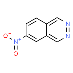 ChemSpider 2D Image | 6-Nitrophthalazine | C8H5N3O2