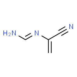 ChemSpider 2D Image | N'-(1-Cyanovinyl)imidoformamide | C4H5N3