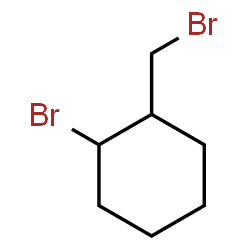 ChemSpider 2D Image | 1-Bromo-2-bromomethylcyclohexane | C7H12Br2