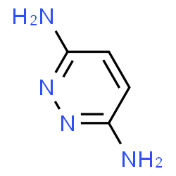 ChemSpider 2D Image | 3,6-Pyridazinediamine | C4H6N4