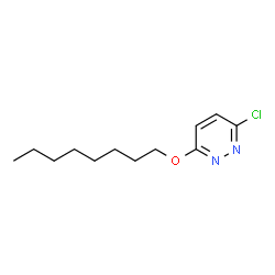 ChemSpider 2D Image | 3-Chloro-6-(octyloxy)pyridazine | C12H19ClN2O