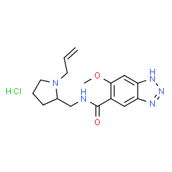 ChemSpider 2D Image | alizapride hydrochloride | C16H22ClN5O2