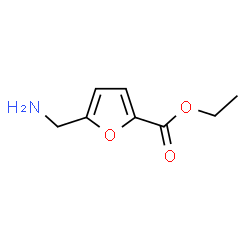 ChemSpider 2D Image | Ethyl 5-(aminomethyl)-2-furoate | C8H11NO3