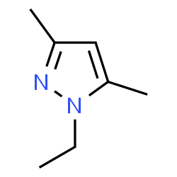 ChemSpider 2D Image | 1-ethyl-3,5-dimethylpyrazole | C7H12N2