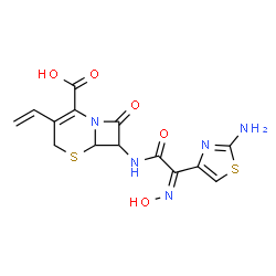 ChemSpider 2D Image | Cefdinir | C14H13N5O5S2