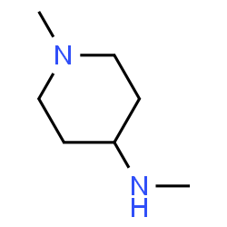 ChemSpider 2D Image | N,1-Dimethyl-4-piperidinamine | C7H16N2