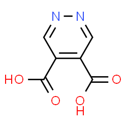 ChemSpider 2D Image | 4,5-Pyridazinedicarboxylic acid | C6H4N2O4