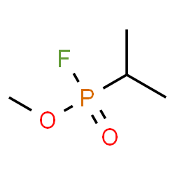 ChemSpider 2D Image | Methyl isopropylphosphonofluoridate | C4H10FO2P