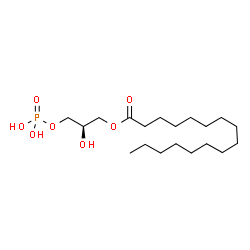 ChemSpider 2D Image | 1-Palmitoyl lysophosphatidic acid | C19H39O7P