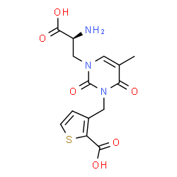 ChemSpider 2D Image | UBP310 | C14H15N3O6S