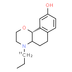 ChemSpider 2D Image | (10bR)-4-[(1-~11~C)Propyl]-3,4,4a,5,6,10b-hexahydro-2H-naphtho[1,2-b][1,4]oxazin-9-ol | C1411CH21NO2