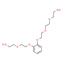 ChemSpider 2D Image | 2-[2-(2-{2-[2-(2-Hydroxyethoxy)ethoxy]ethoxy}phenoxy)ethoxy]ethanol | C16H26O7