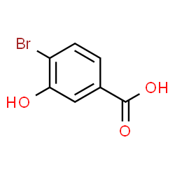 ChemSpider 2D Image | 4-Bromo-3-hydroxybenzoic acid | C7H5BrO3