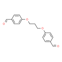 ChemSpider 2D Image | 1,3-Bis(4-formylphenoxy)propane | C17H16O4