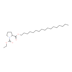 ChemSpider 2D Image | 1-Ethyl 2-heptadecyl 1,2-pyrrolidinedicarboxylate | C25H47NO4