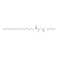 ChemSpider 2D Image | Tridecyl N-(butoxycarbonyl)alaninate | C21H41NO4