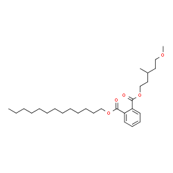 ChemSpider 2D Image | 5-Methoxy-3-methylpentyl tridecyl phthalate | C28H46O5