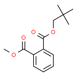 ChemSpider 2D Image | 2,2-Dimethylpropyl methyl phthalate | C14H18O4