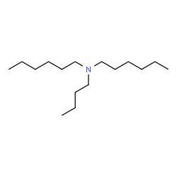 ChemSpider 2D Image | Butyldihexylamine | C16H35N