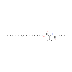 ChemSpider 2D Image | Pentadecyl N-(butoxycarbonyl)valinate | C25H49NO4