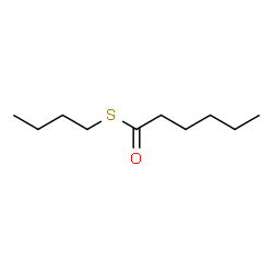ChemSpider 2D Image | S-Butyl hexanethioate | C10H20OS