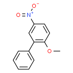 ChemSpider 2D Image | 2-phenyl-4-nitroanisol | C13H11NO3