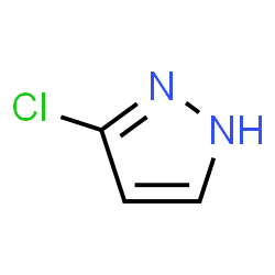 ChemSpider 2D Image | 5-Chloro-1H-pyrazole | C3H3ClN2