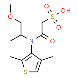 ChemSpider 2D Image | Dimethenamid-ESA | C12H19NO5S2