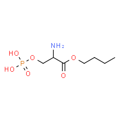 ChemSpider 2D Image | Butyl O-phosphonoserinate | C7H16NO6P