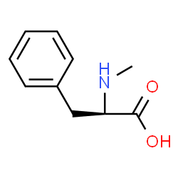 ChemSpider 2D Image | N-methyl-D-phenylalanine | C10H13NO2