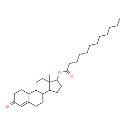 ChemSpider 2D Image | 3-Oxoestr-4-en-17-yl laurate | C30H48O3