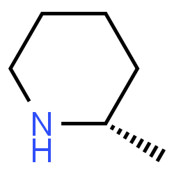 ChemSpider 2D Image | (2S)-2-Methylpiperidine | C6H13N