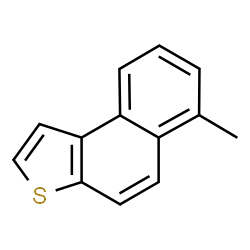 ChemSpider 2D Image | 6-Methylnaphtho[2,1-b]thiophene | C13H10S