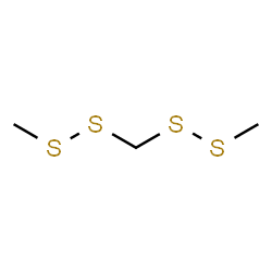 ChemSpider 2D Image | 2,3,5,6-tetrathiaheptane | C3H8S4