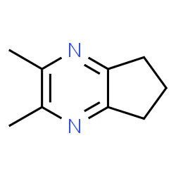 ChemSpider 2D Image | 6,7-Dihydro-2,3-dimethyl-5H-cyclopentapyrazine | C9H12N2