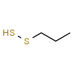 ChemSpider 2D Image | Propyl hydrodisulfide | C3H8S2