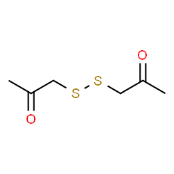 ChemSpider 2D Image | bis(2-oxopropyl) disulfide | C6H10O2S2