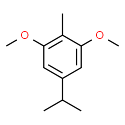 ChemSpider 2D Image | 2,6-Dimethoxy-p-cymene | C12H18O2
