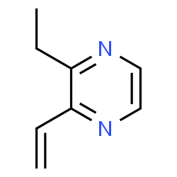 ChemSpider 2D Image | 2-Ethyl-3-vinylpyrazine | C8H10N2